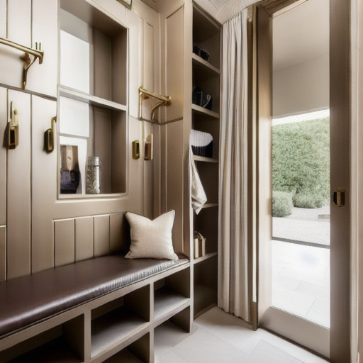 Art Deco Mudroom