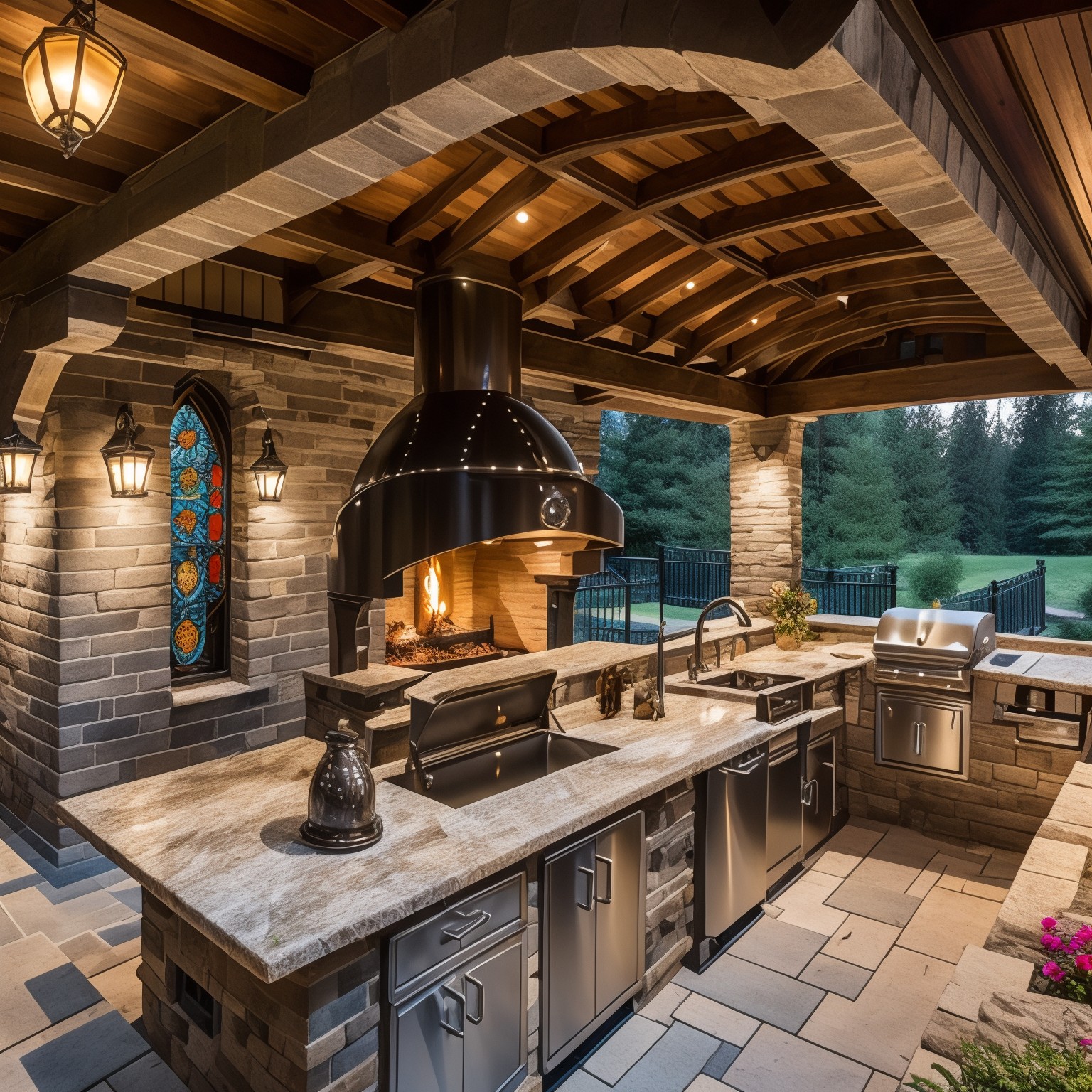 Secesja Outdoor Kitchen