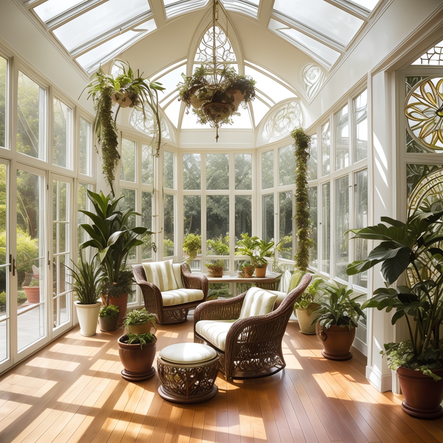 Art Nouveau véranda