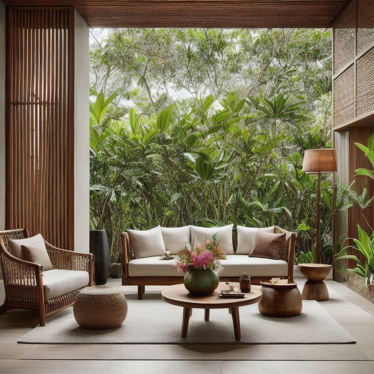 Balinese Living Room