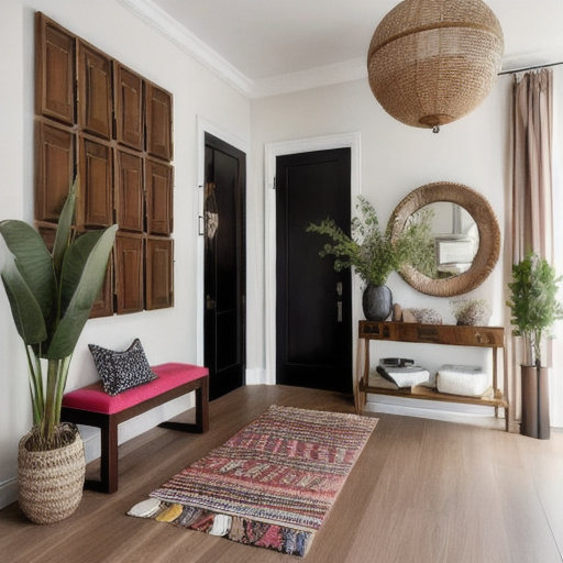 Bohemian Entryway