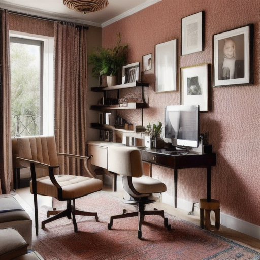 Bohemian Home Office