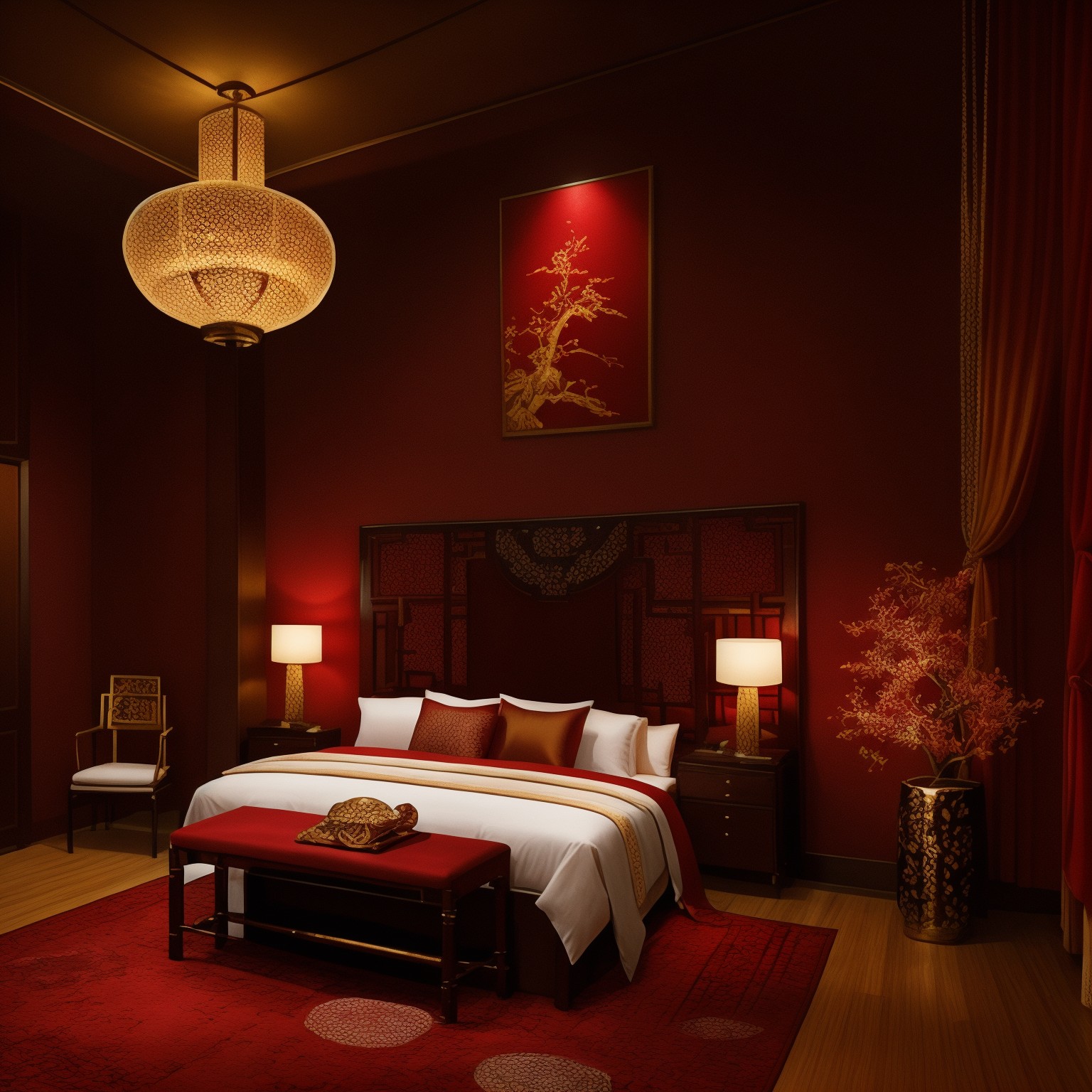 Chinese Guest Room