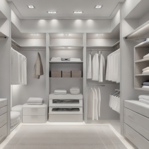 Coastal Walk-in Closet
