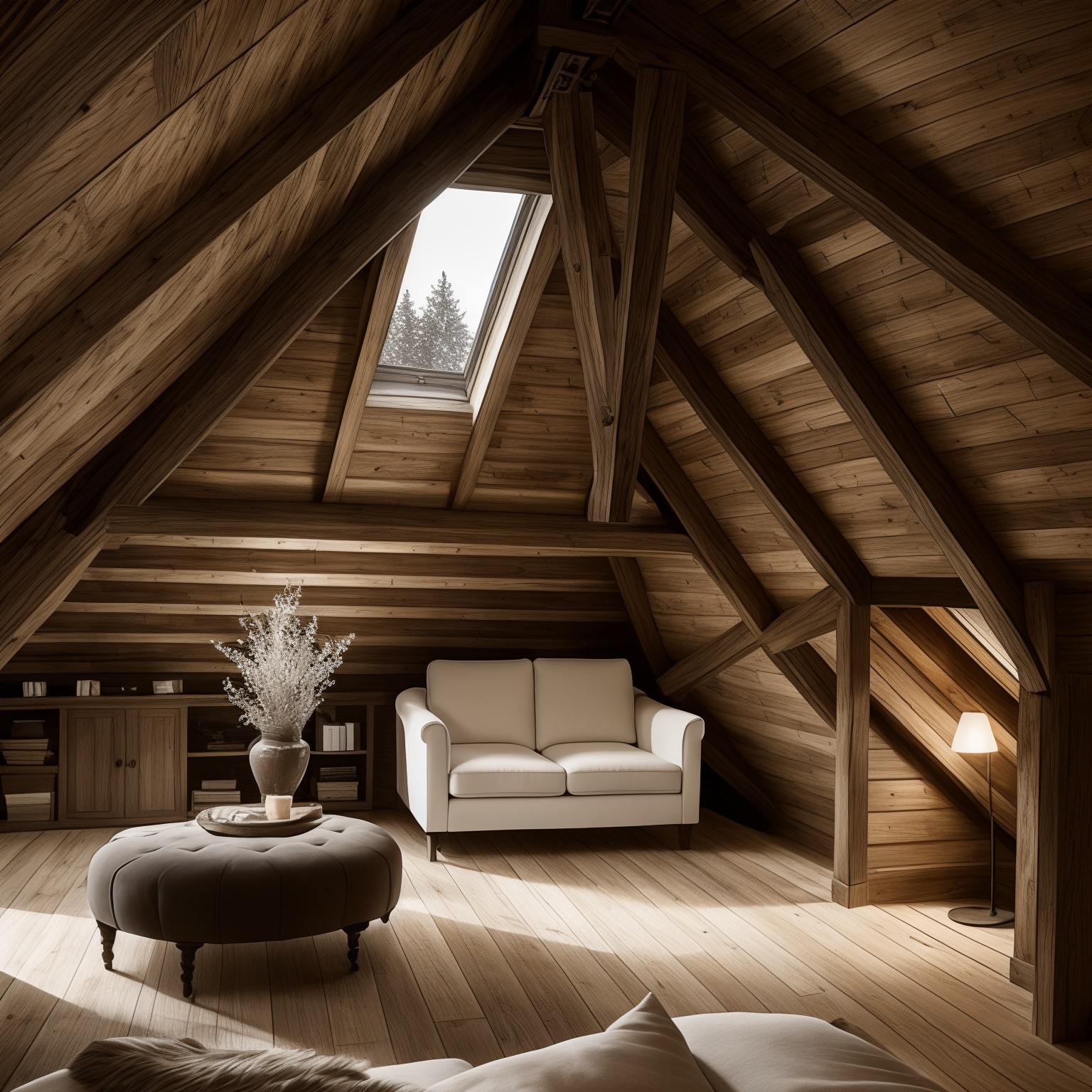 Contemporary Attic