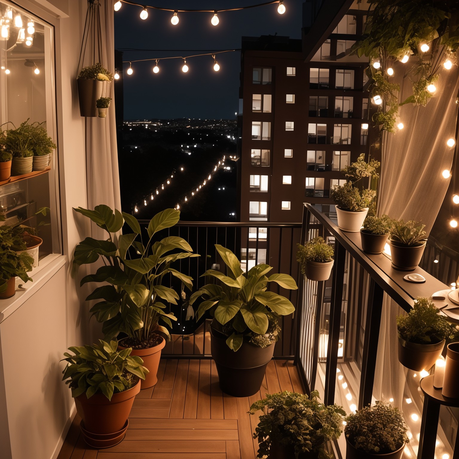 Contemporary Balcony