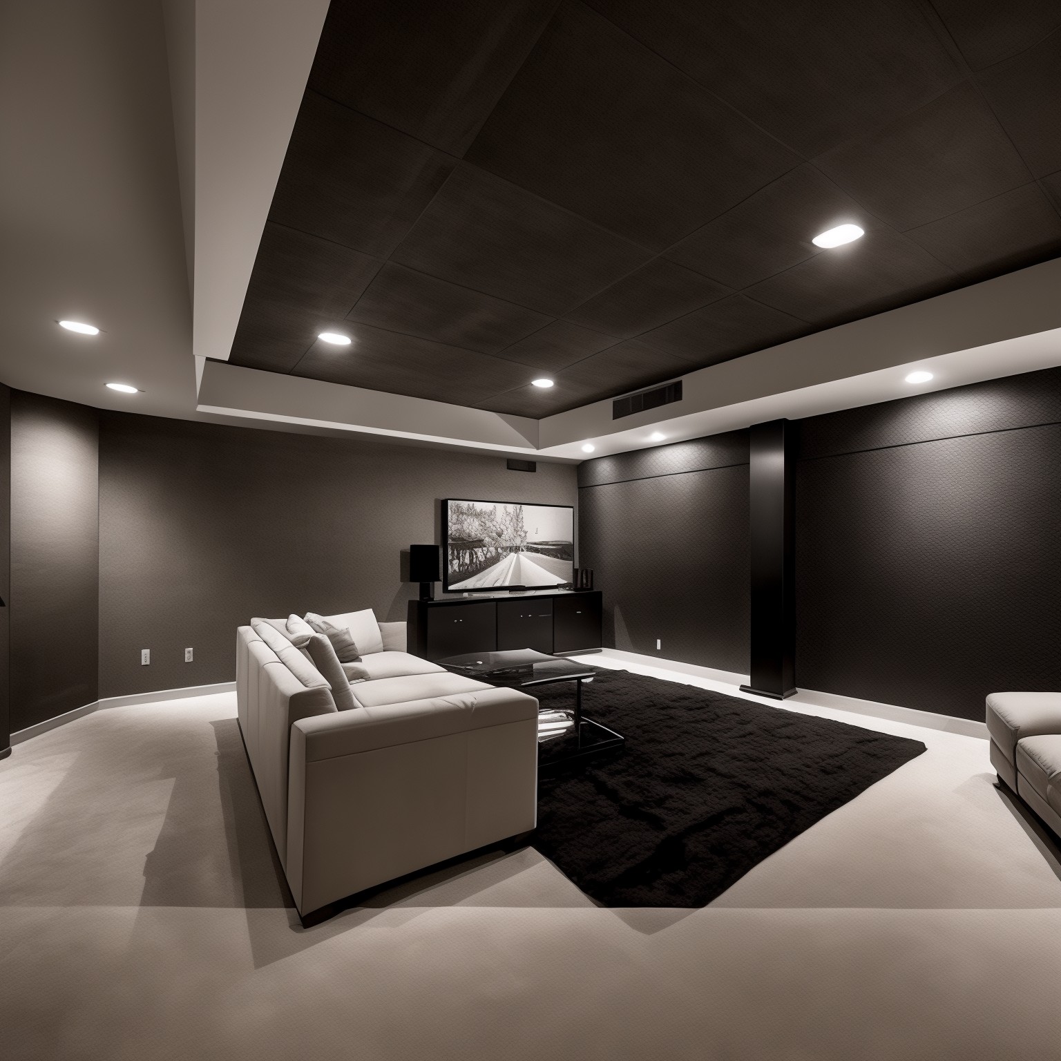 Contemporary Basement