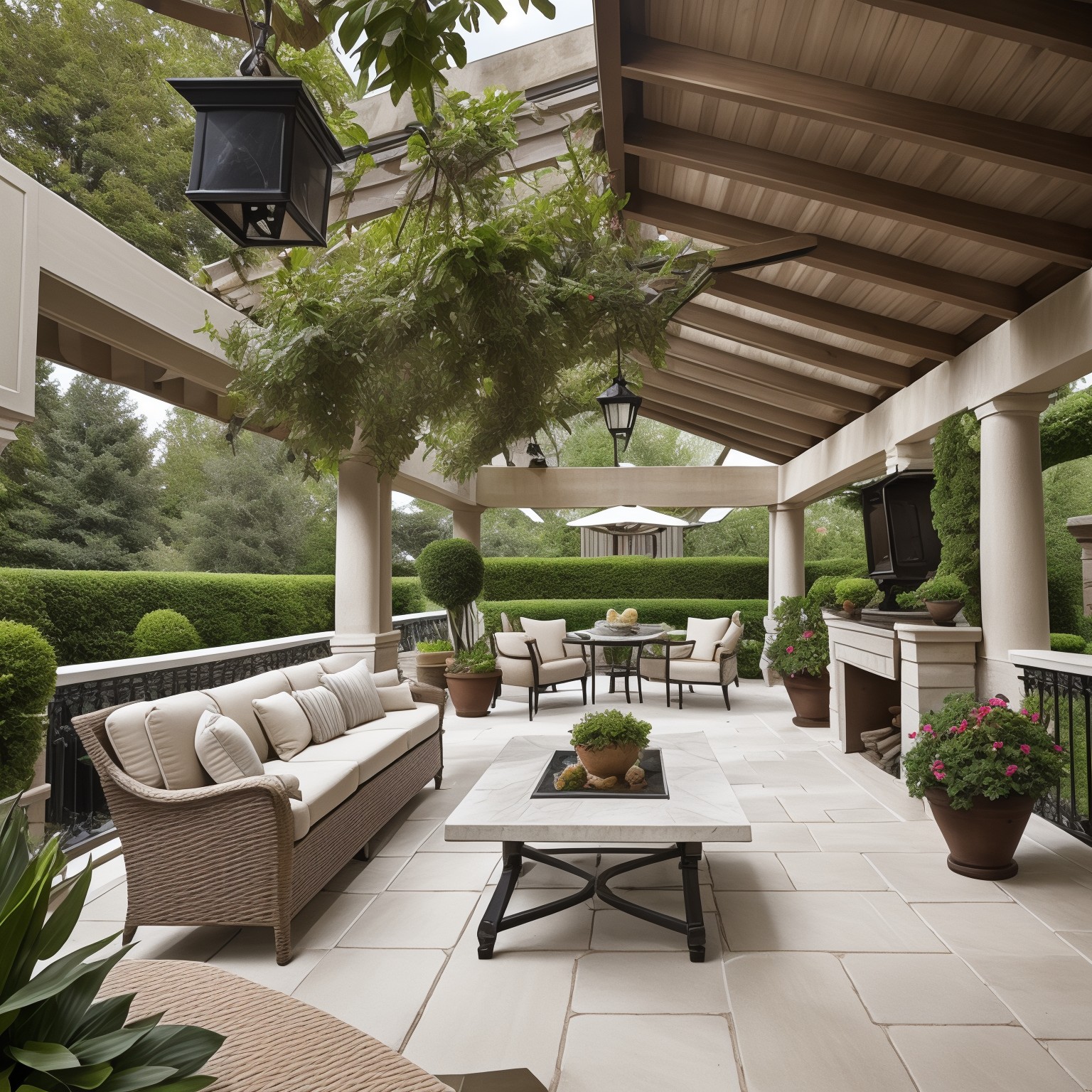 Contemporary Classic Patio