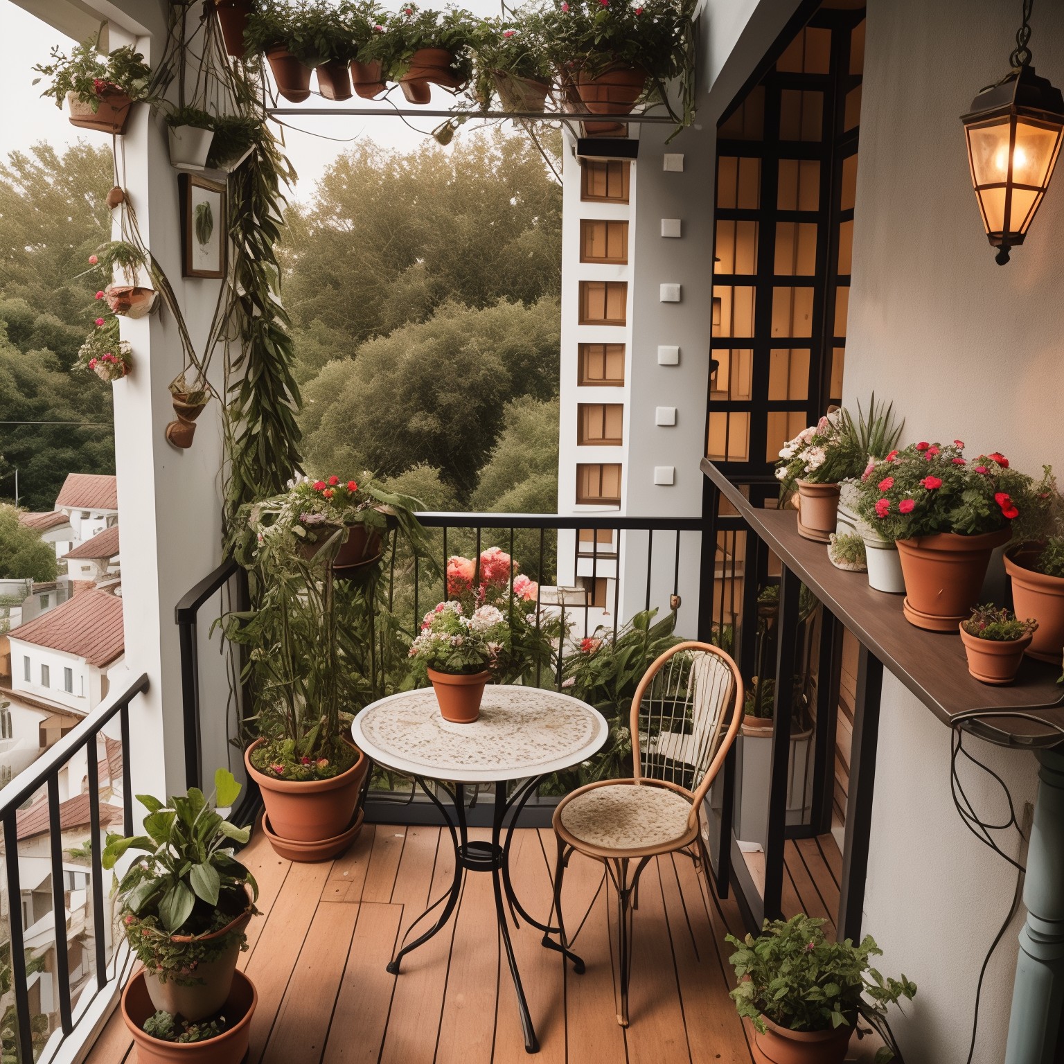 Cottagecore Balcony