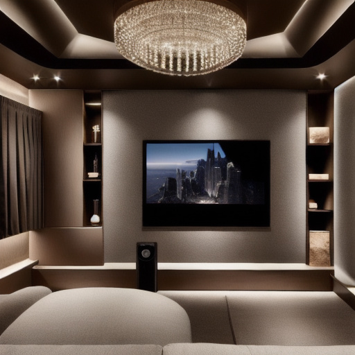 Eclectic Home Theater