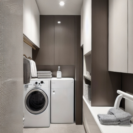 Eclectic Laundry Room