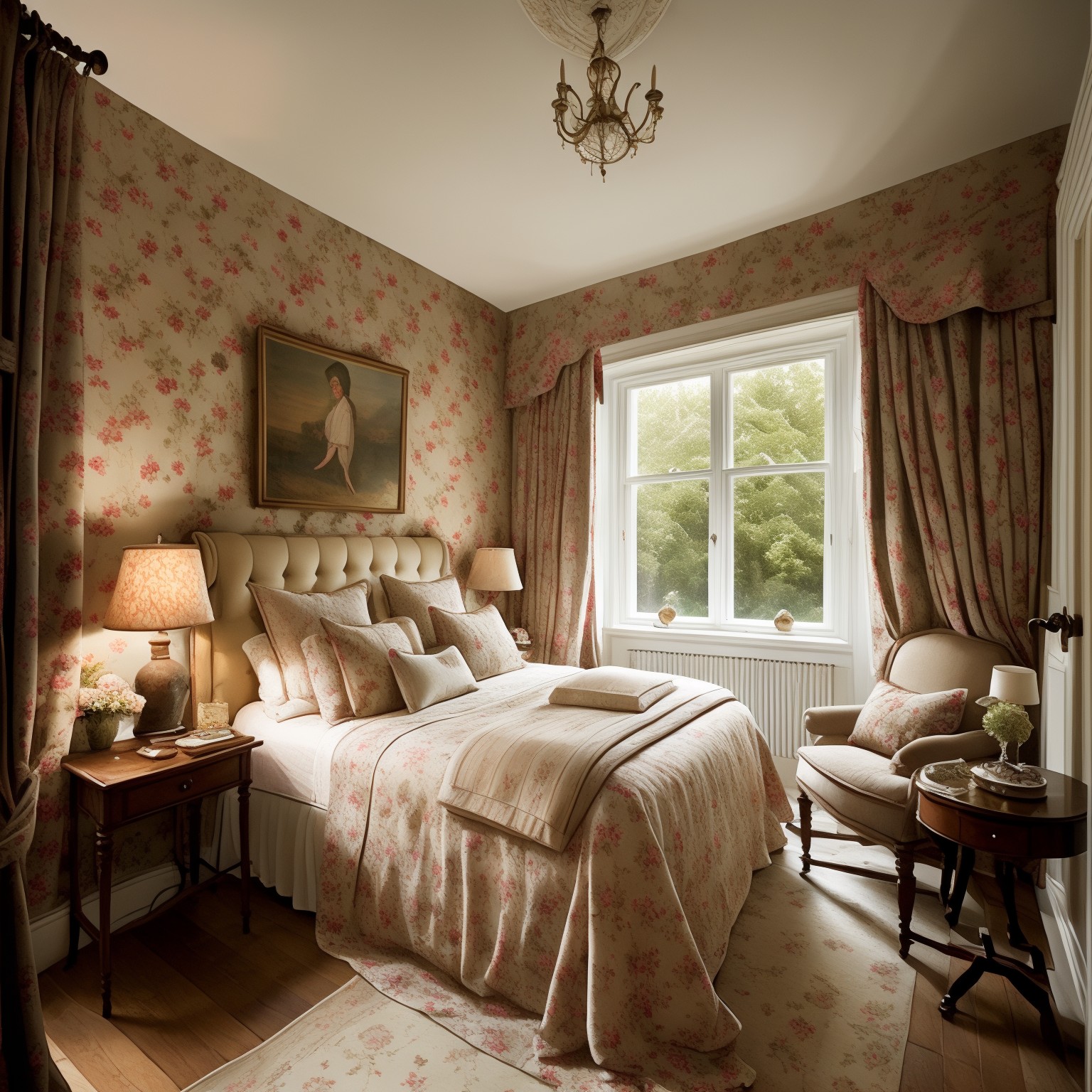 English Country Bedroom