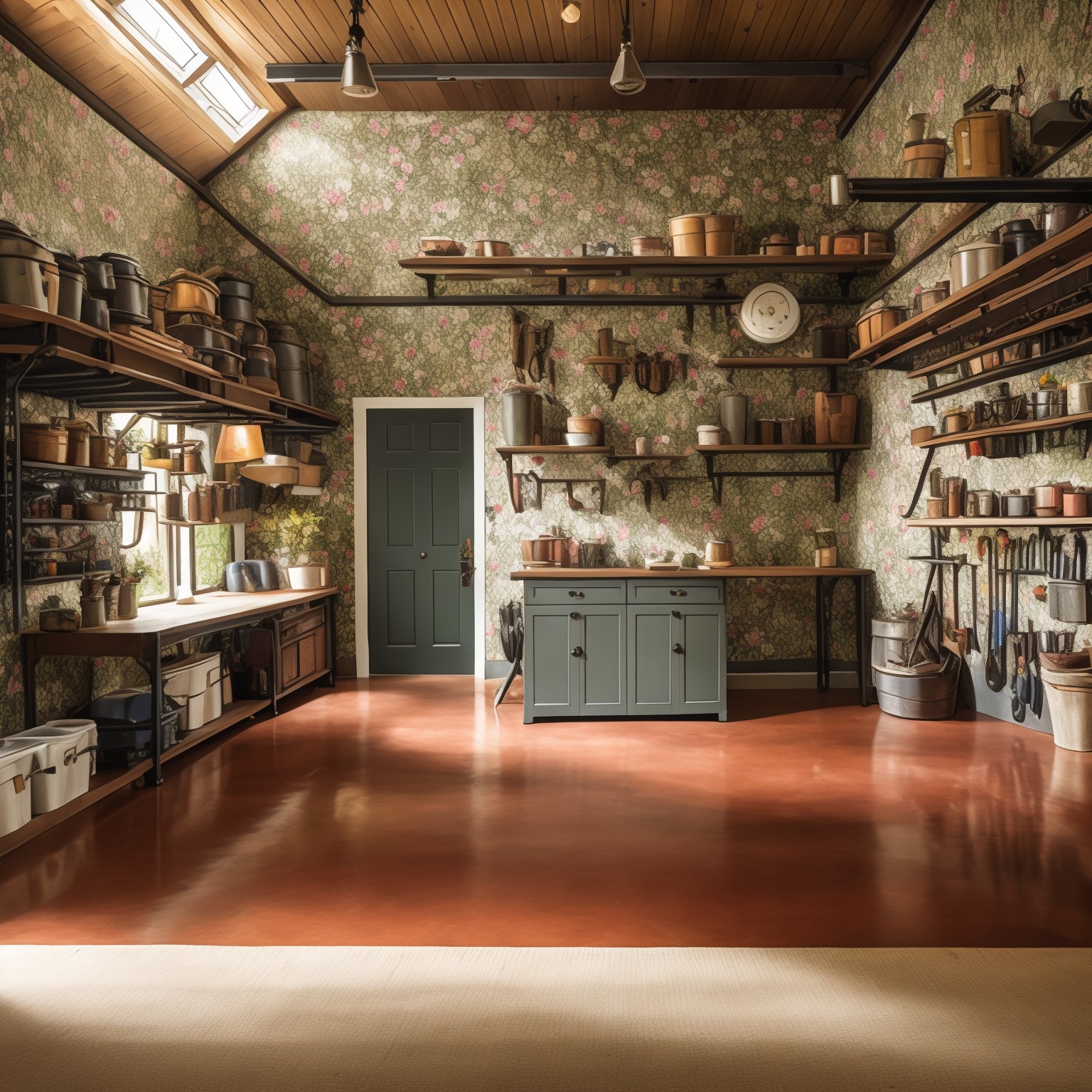 Angielski kraj Garaż