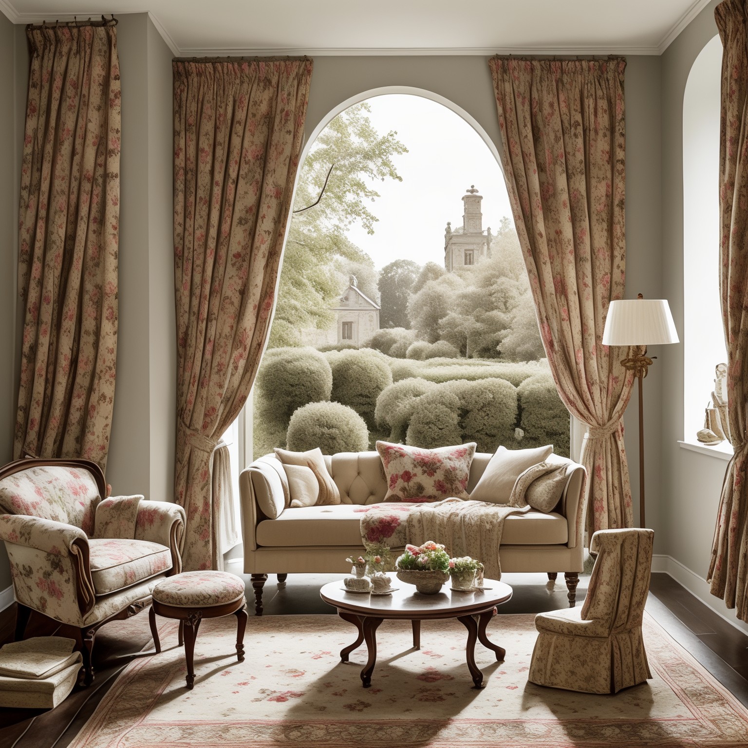 English Country Living Room
