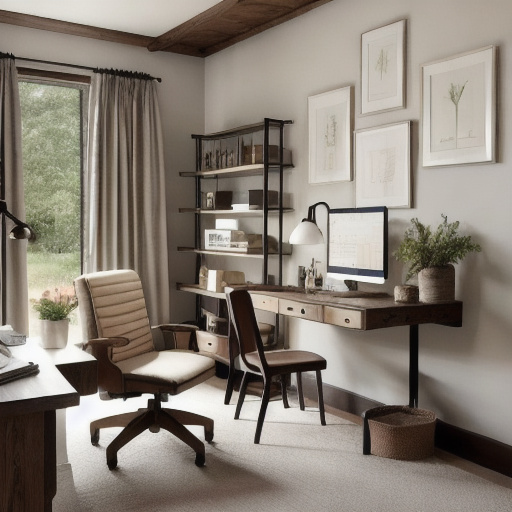 Farmhouse Home Office