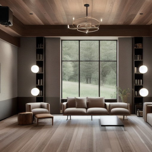 Farmhouse Home Theater