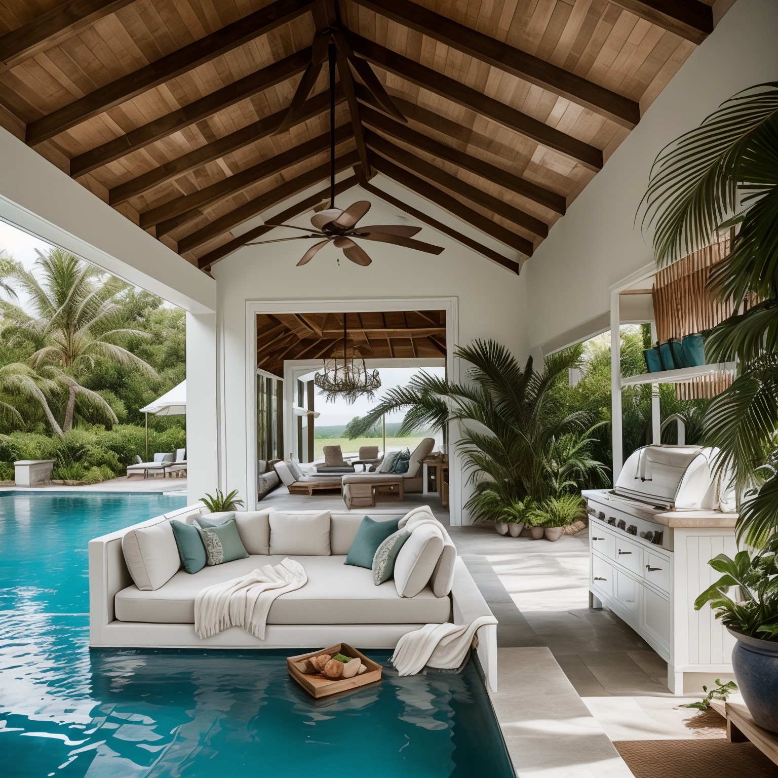 Dom wiejski Pool House