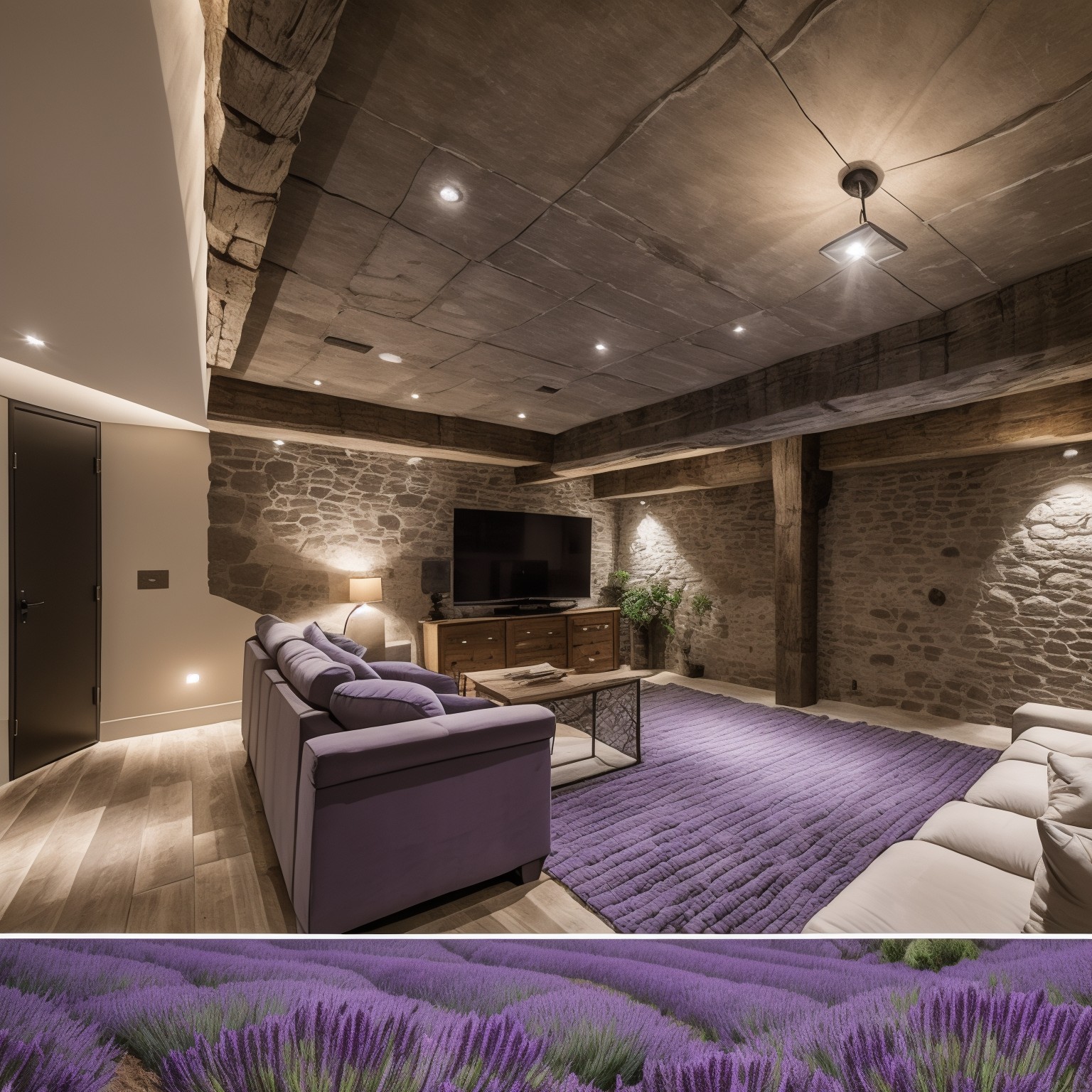 Francuska wieś Piwnica