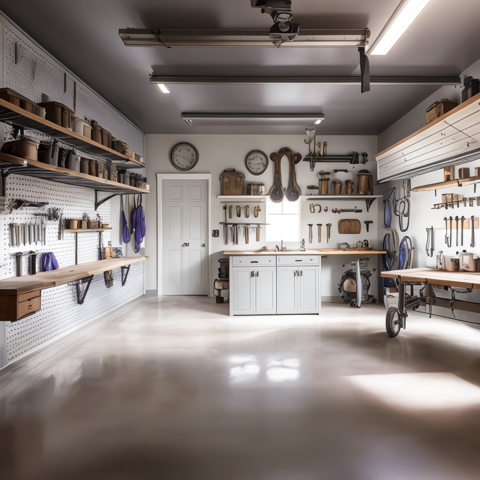 Francuska wieś Garaż