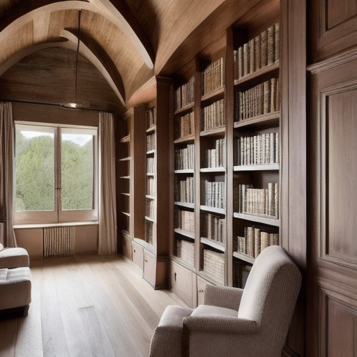 French Country Library