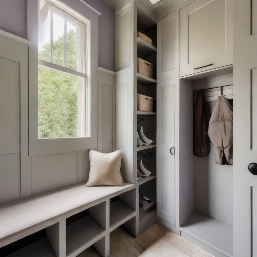 French Country Mudroom