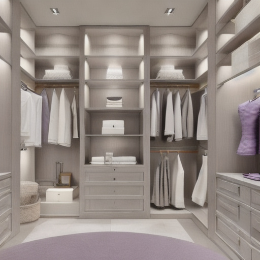 French Country Walk-in Closet