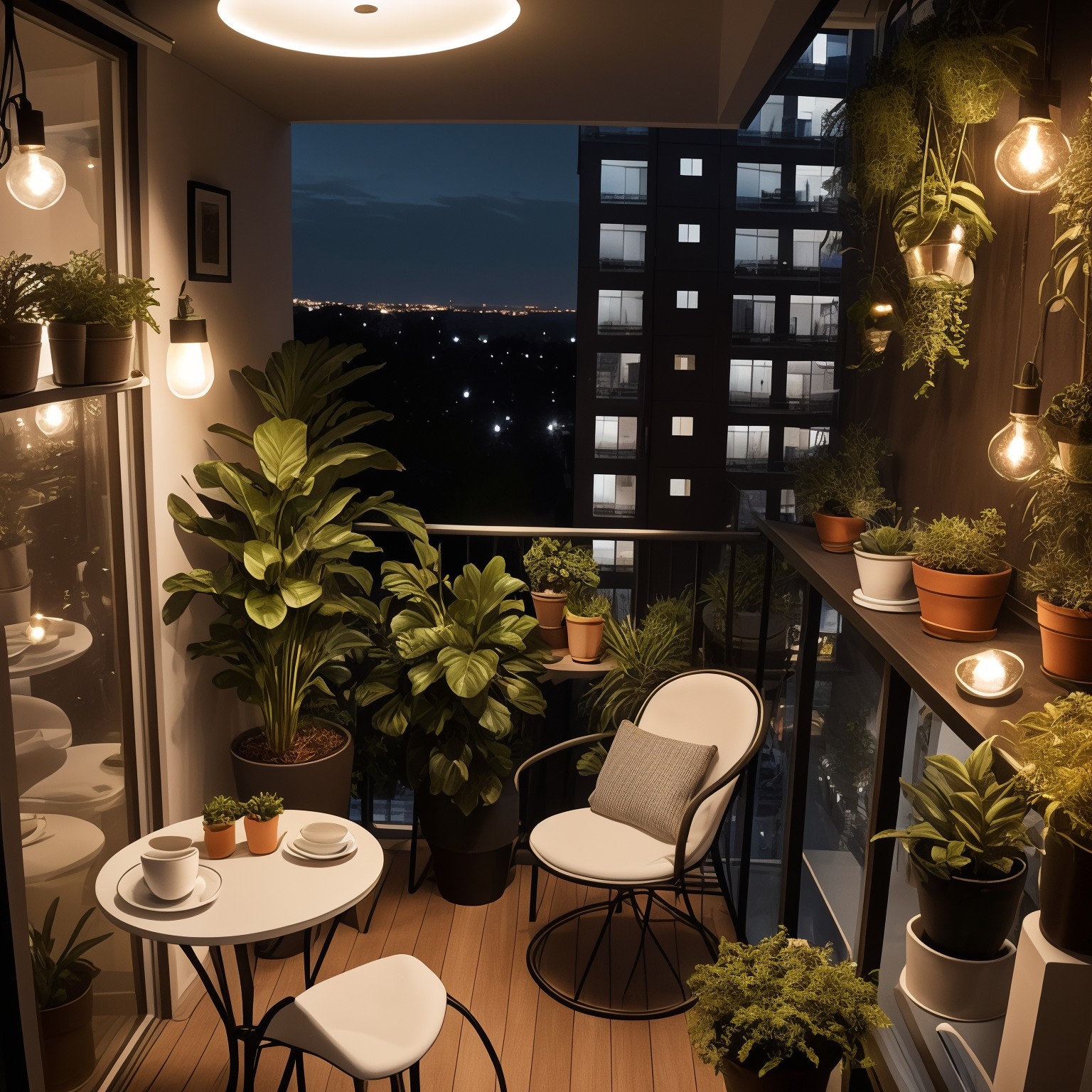 Futurystyczny Balcony