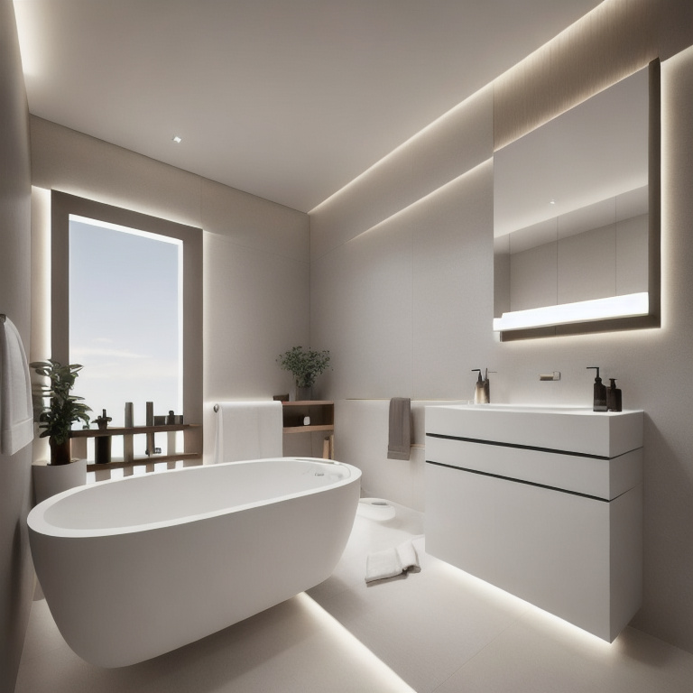 Futuristic Bathroom