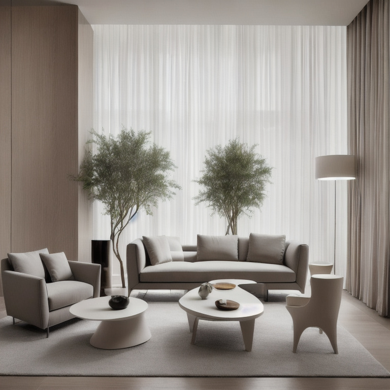 Futuristic Living Room