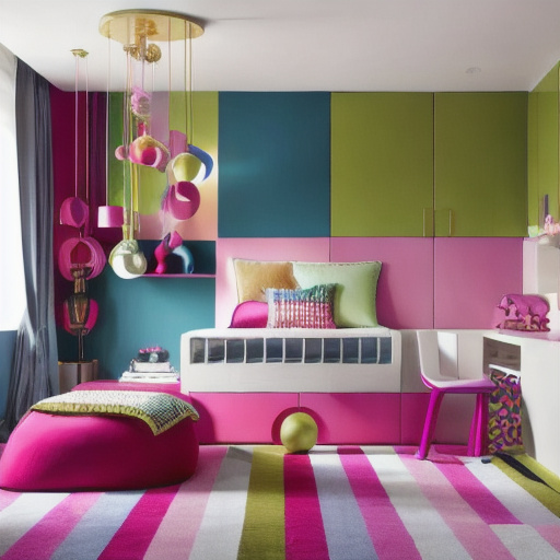 Hollywood Regency Kids Room