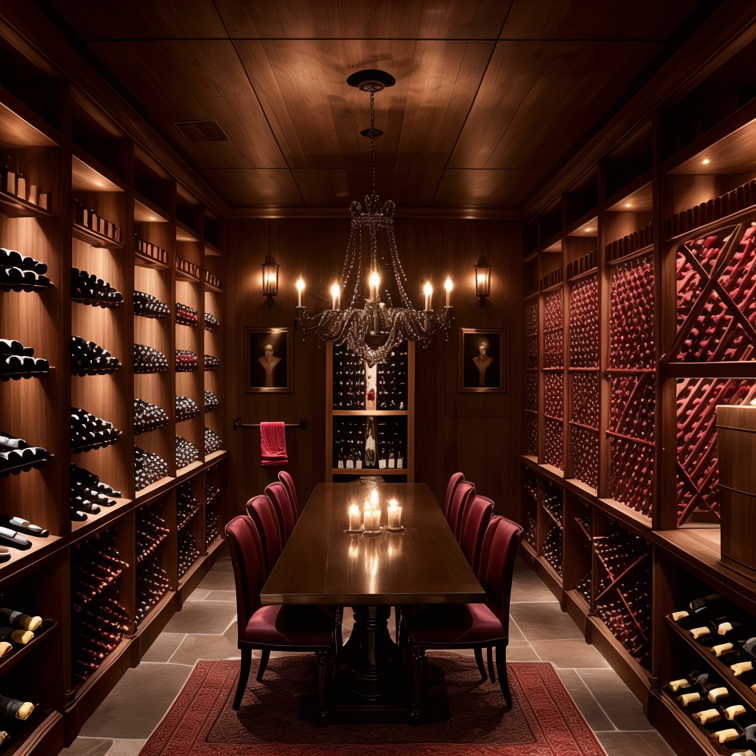 Hollywood Regency Cave à vin