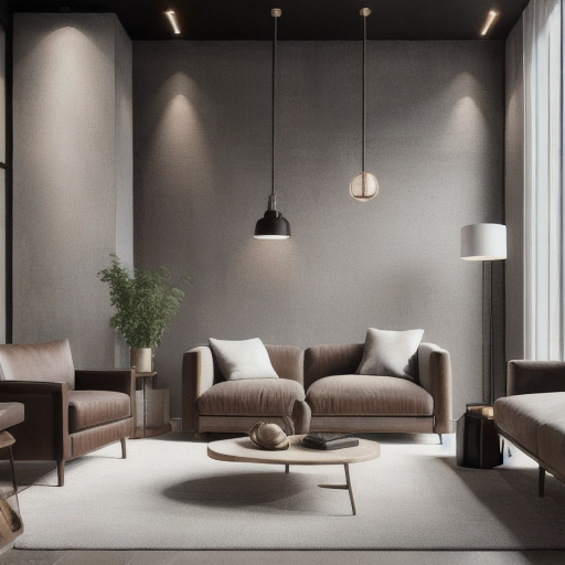 Industrial interior design style