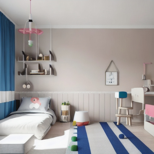 Japandi Kids Room