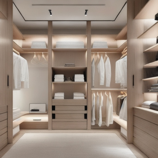 Japandi Walk-in Closet