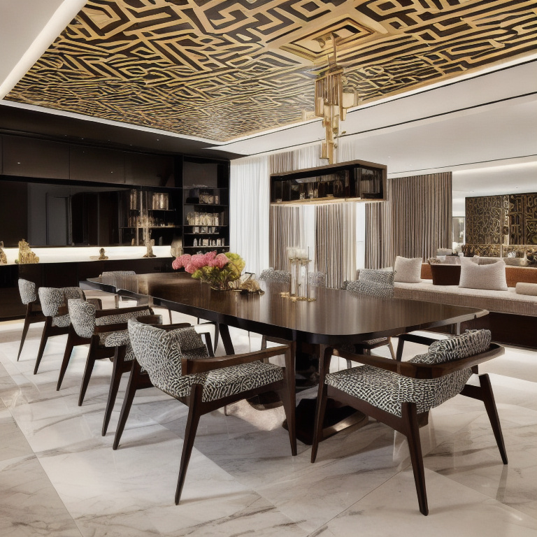 Maximalist Dining Room