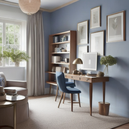 Mediterranean Home Office