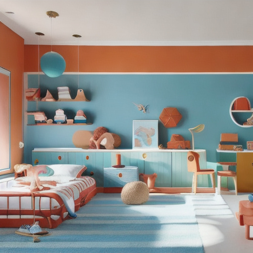 Mediterranean Kids Room