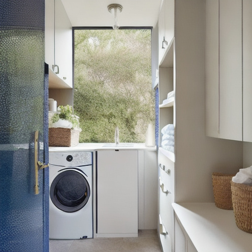 Mediterranean Laundry Room