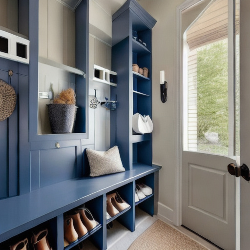 Mediterranean Mudroom