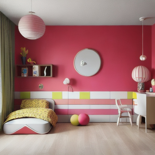 Mid-Century Modern Kids Room