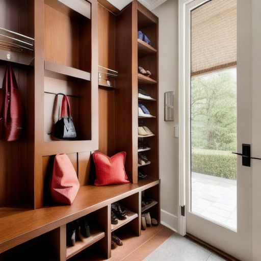 Mid-Century Modern Mudroom