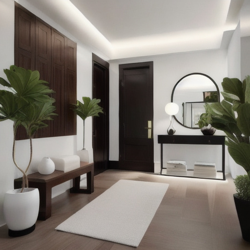 Minimalist Entryway