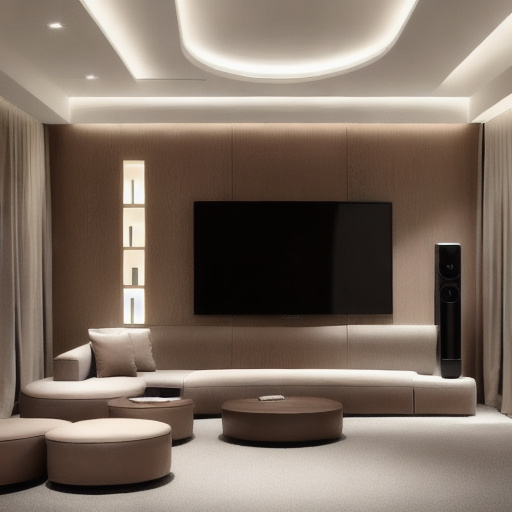 Minimalist Home Theater