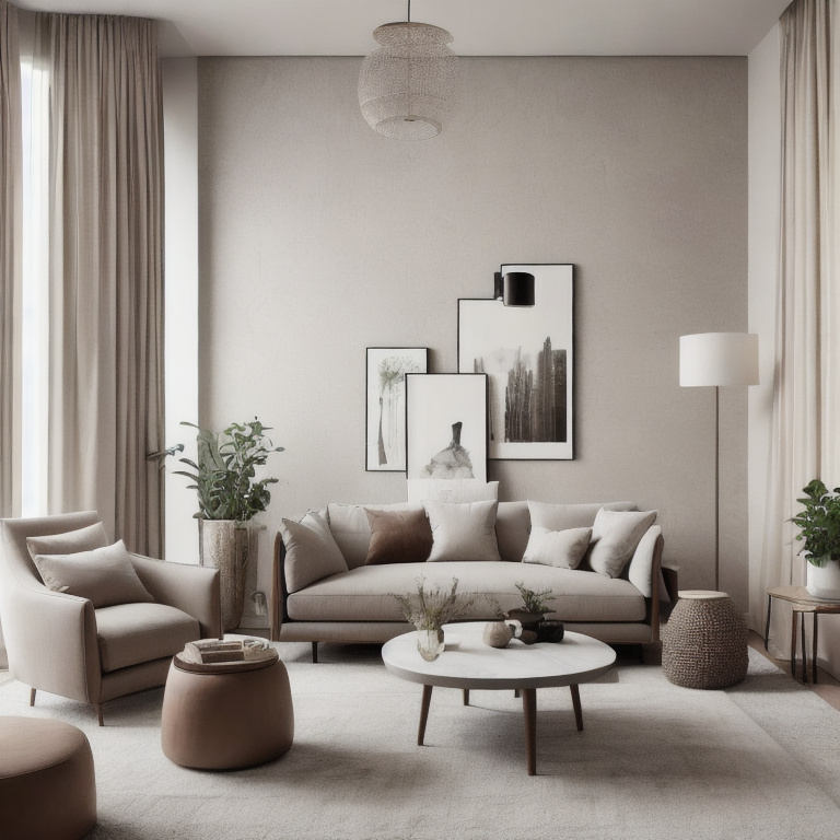 Modern Boho Living Room