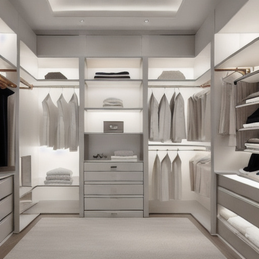 Modern Walk-in Closet