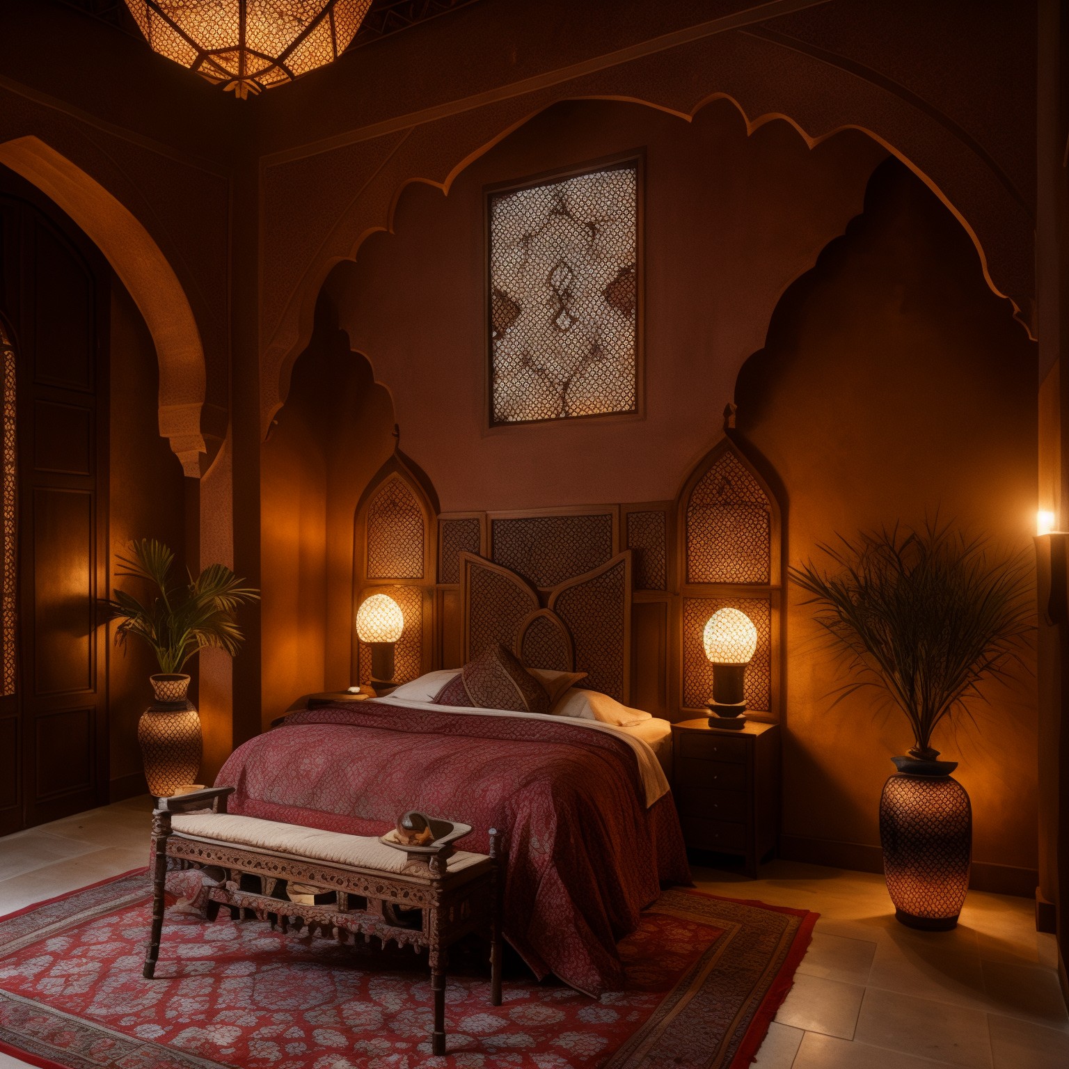 Moroccan Guest Room