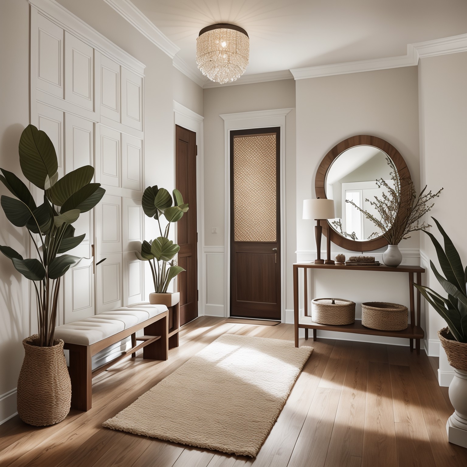 Organic Modern Entryway