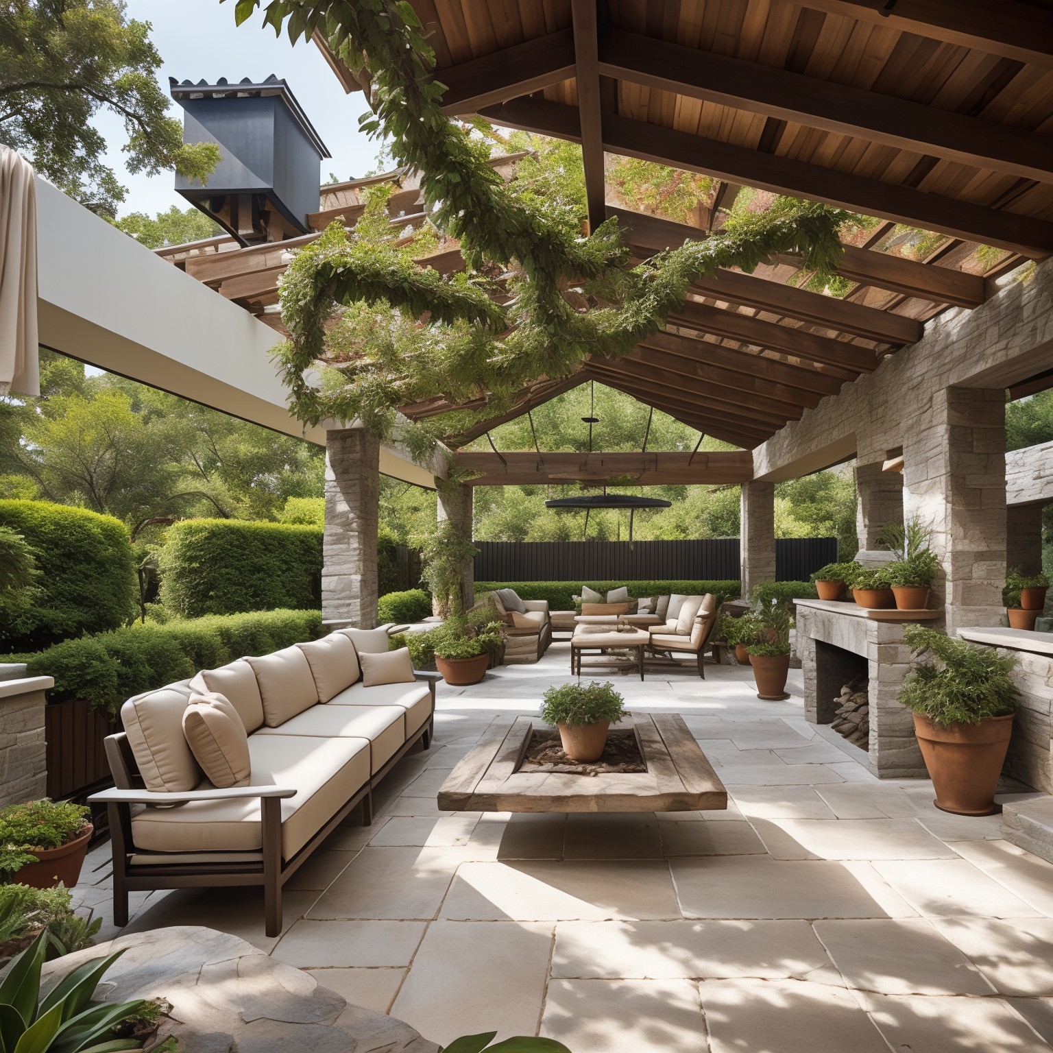 Organic Modern Patio