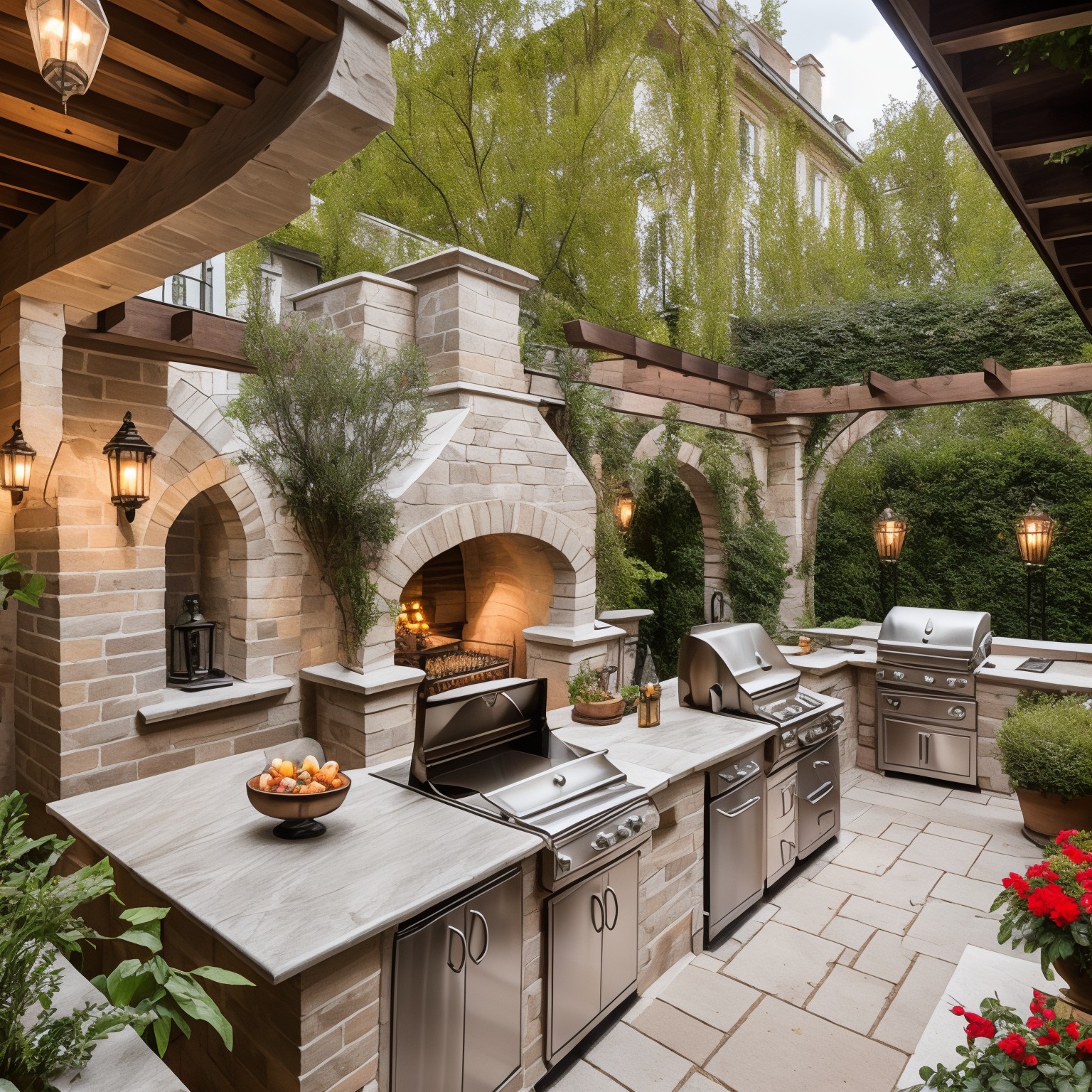 paryski Outdoor Kitchen