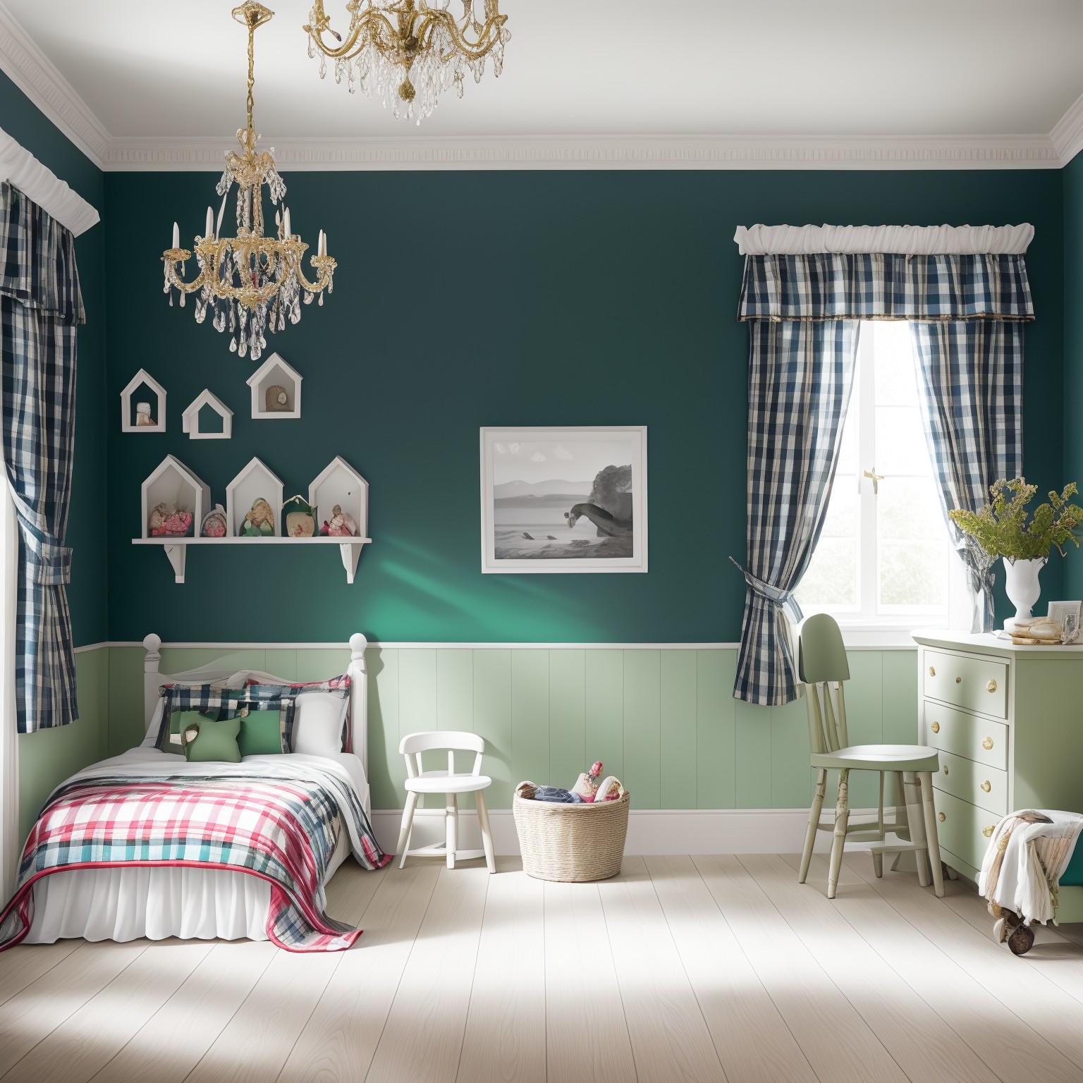 Preppy Kids Room